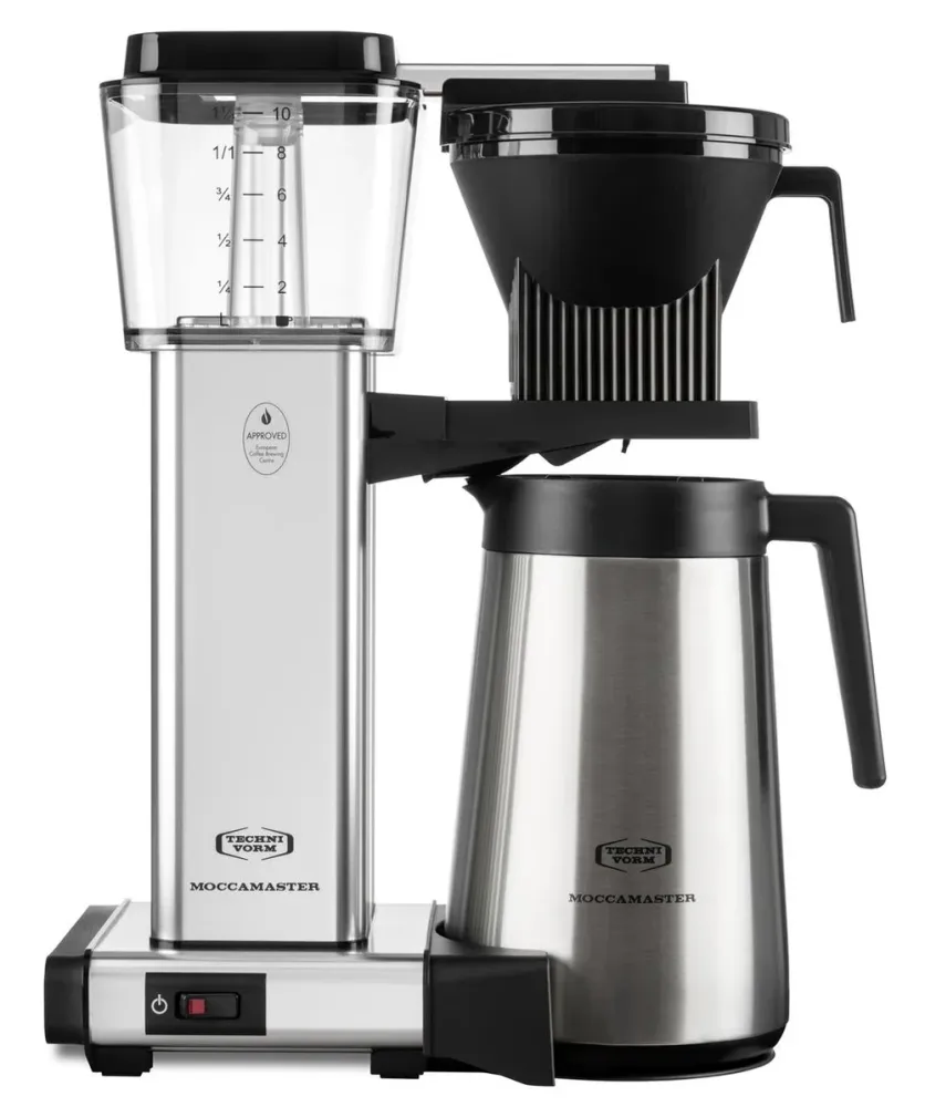Moccamaster Automatic Thermo Smooth Silver