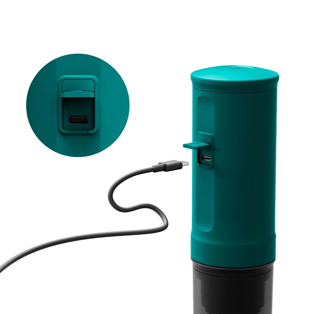 OutIn Nano Bærbar Espressomaskine - Påfugl Temperature Control