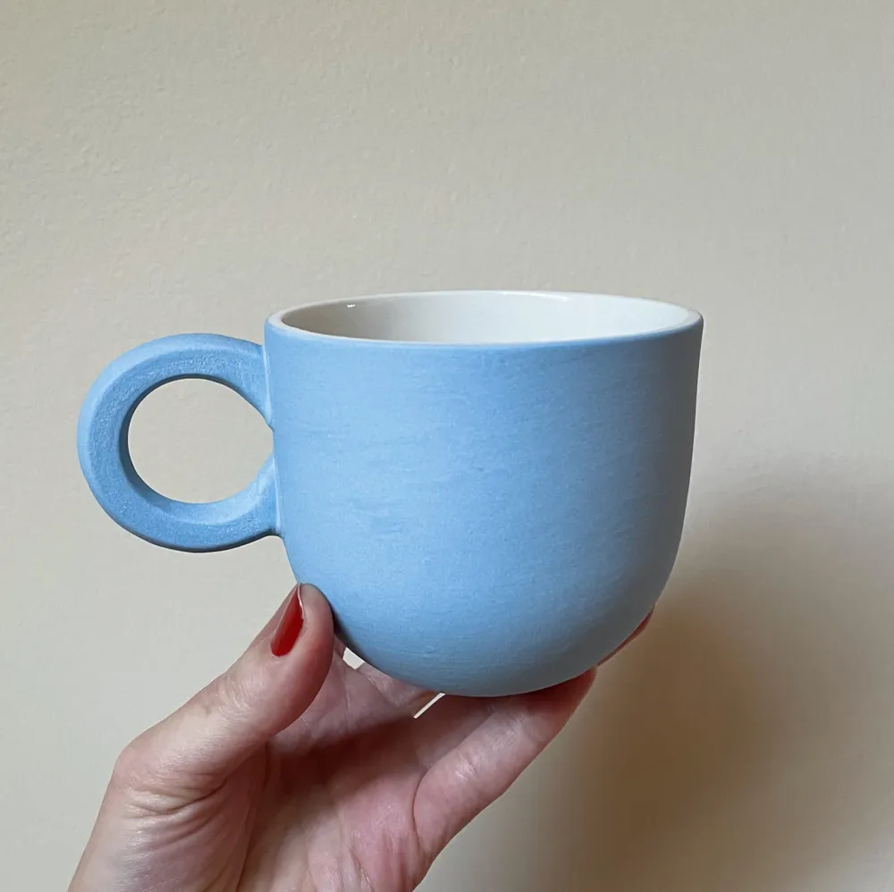 Chubby kaffekop - Vandblå