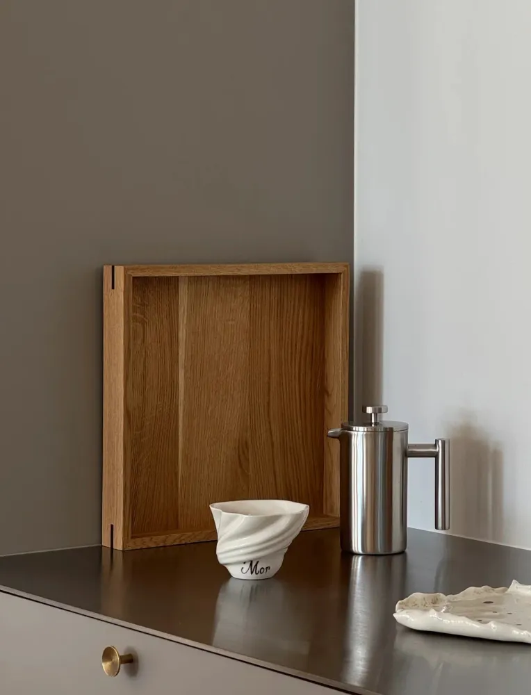 Premium Stainless Steel NYHED: Mor kop - Svane - Blank