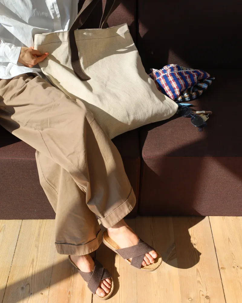 Shangies Sandaler Unisex - Cocoa coffee