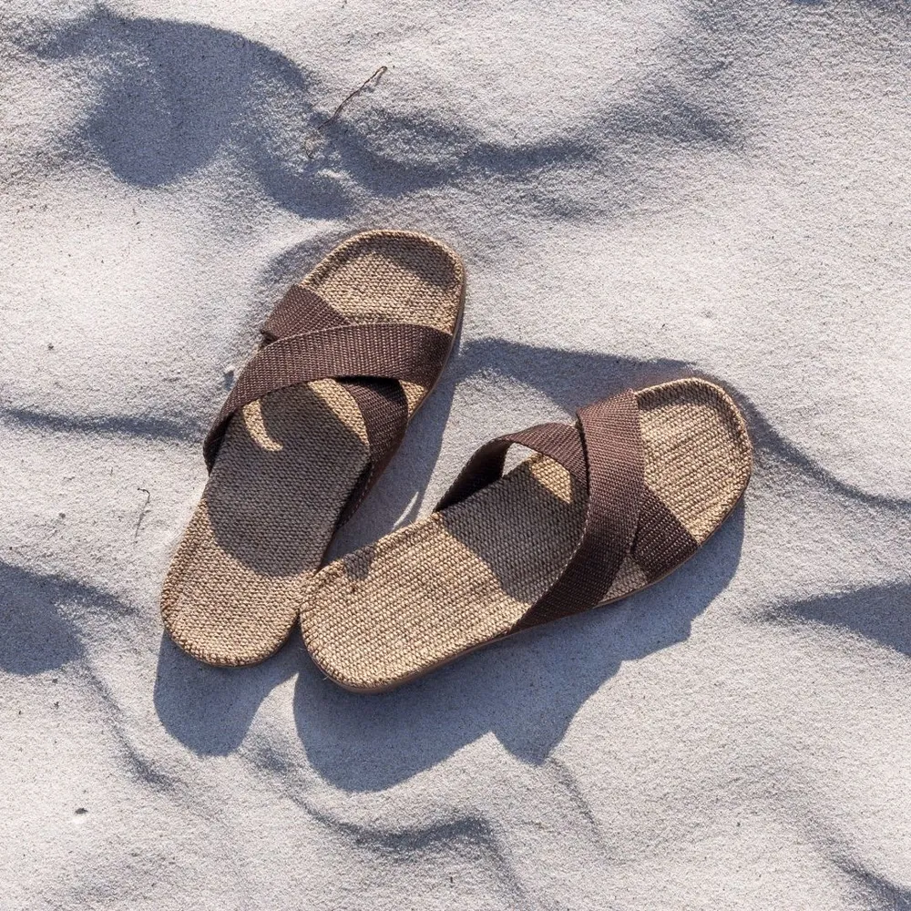 Shangies Sandaler Unisex - Cocoa coffee