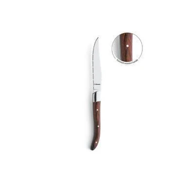 Grillkniv Amefa Royal 23 cm med Grillskær Stain-proof stål/Træskaft,6 stk/pk