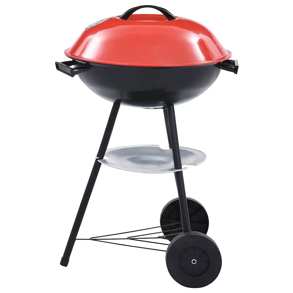 Kulgrill Med Hjul Str. Xxl Transportabel 44 Cm