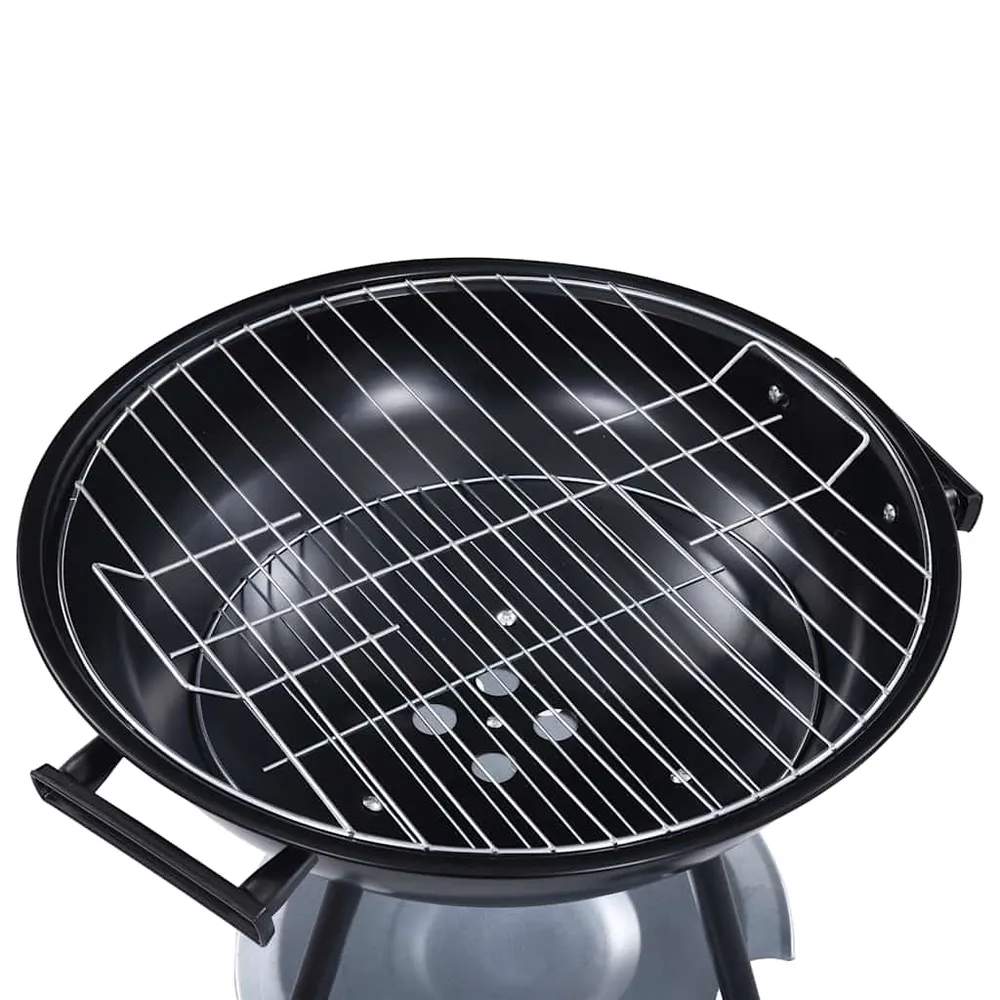 Kulgrill Med Hjul Str. Xxl Transportabel 44 Cm