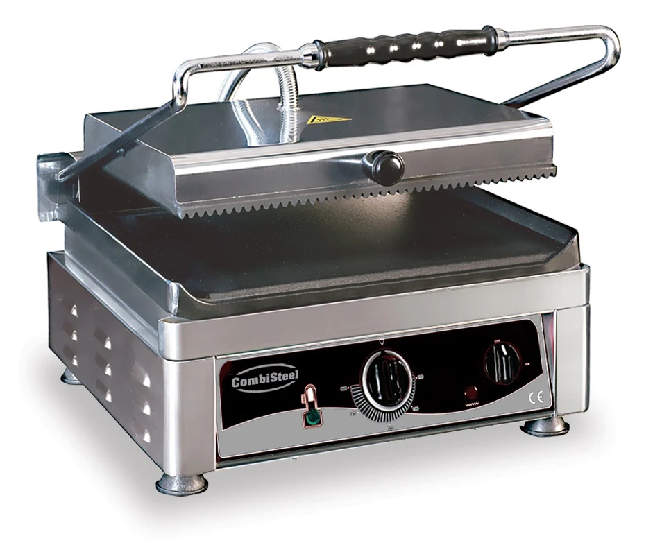 Quiet Operation Contact grill smooth/ruglet