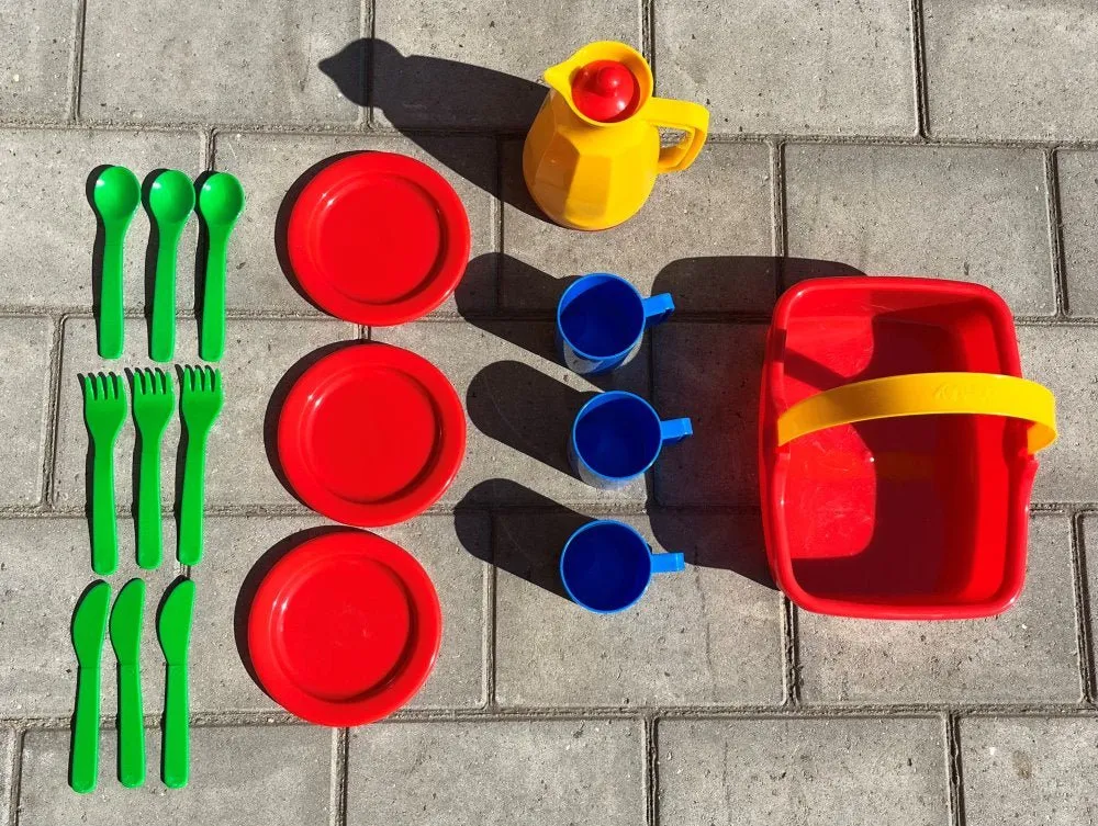 Dantoy - Legeservice Picnic Sæt – 18 dele