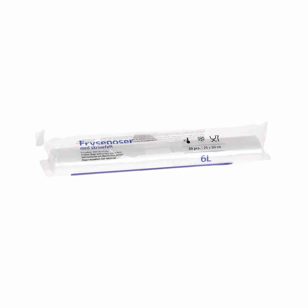 Fryseposer Caterline 25x50 cm 6 liter, 1 rl.