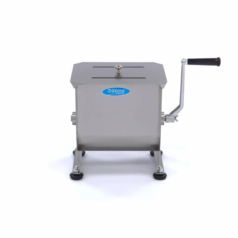 Kødblander - 10L - 7,5kg Kød - Enkeltaksel - Manuel