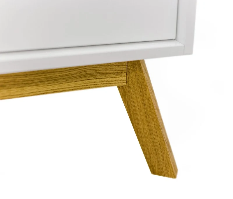 Kridt Woodman Kensal skænk med skydelåger 149x40x80 cm