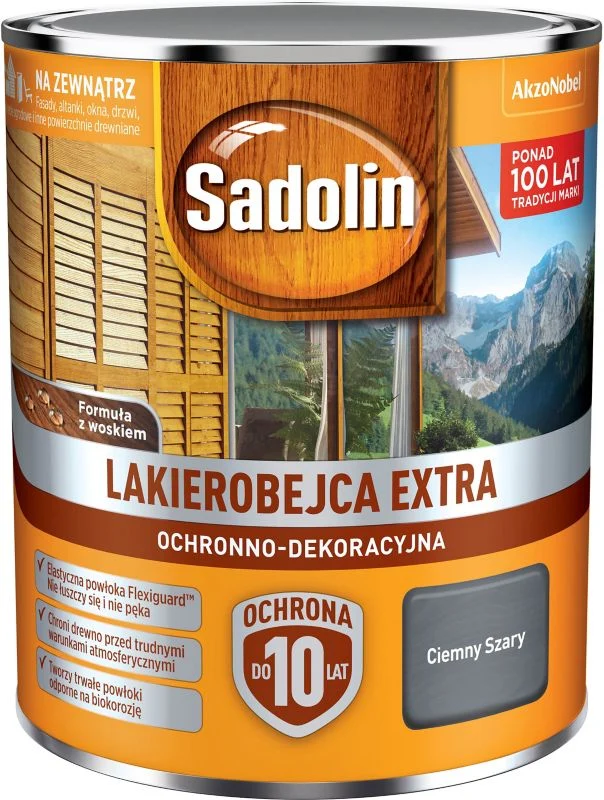 Sadolin Additional lakbejdse i mørkegrå 0,75 l