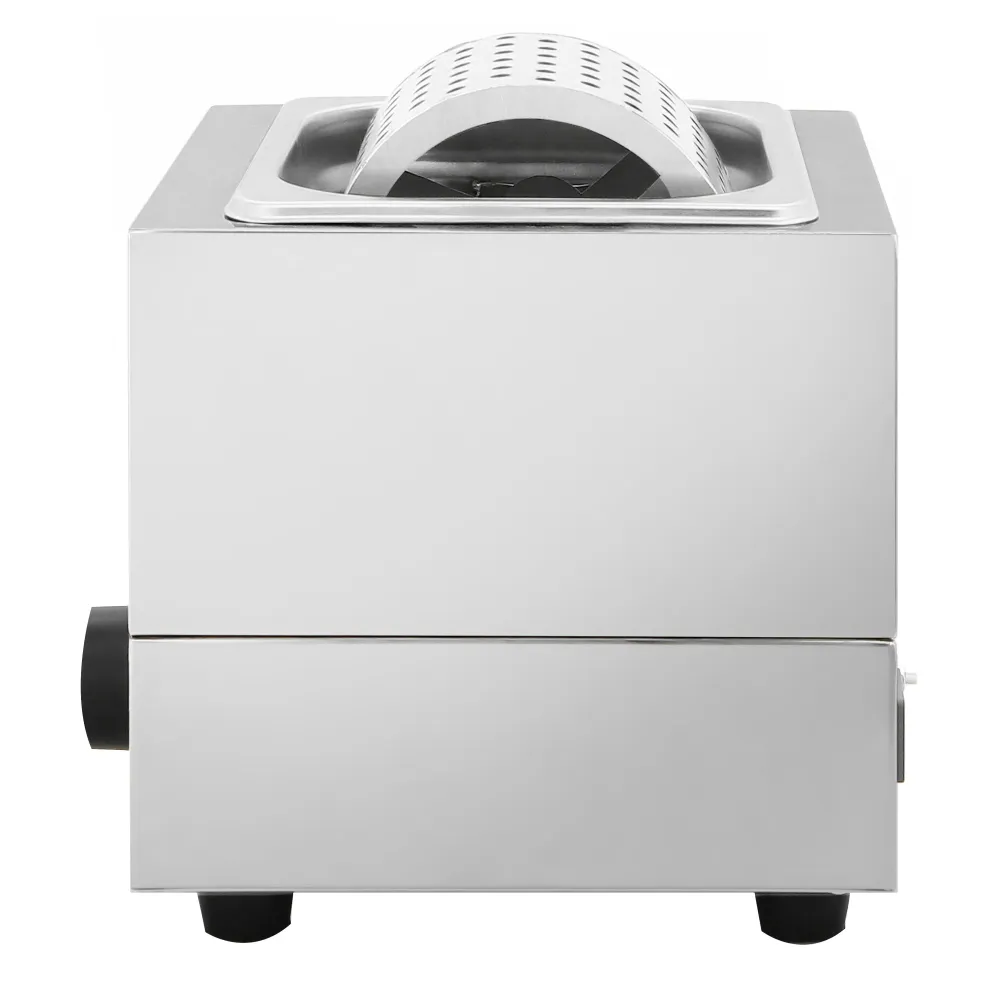 Smørhjul - opvarmet - rustfrit chromed - 500 Watt - GN 1/6 - dybde 100mm