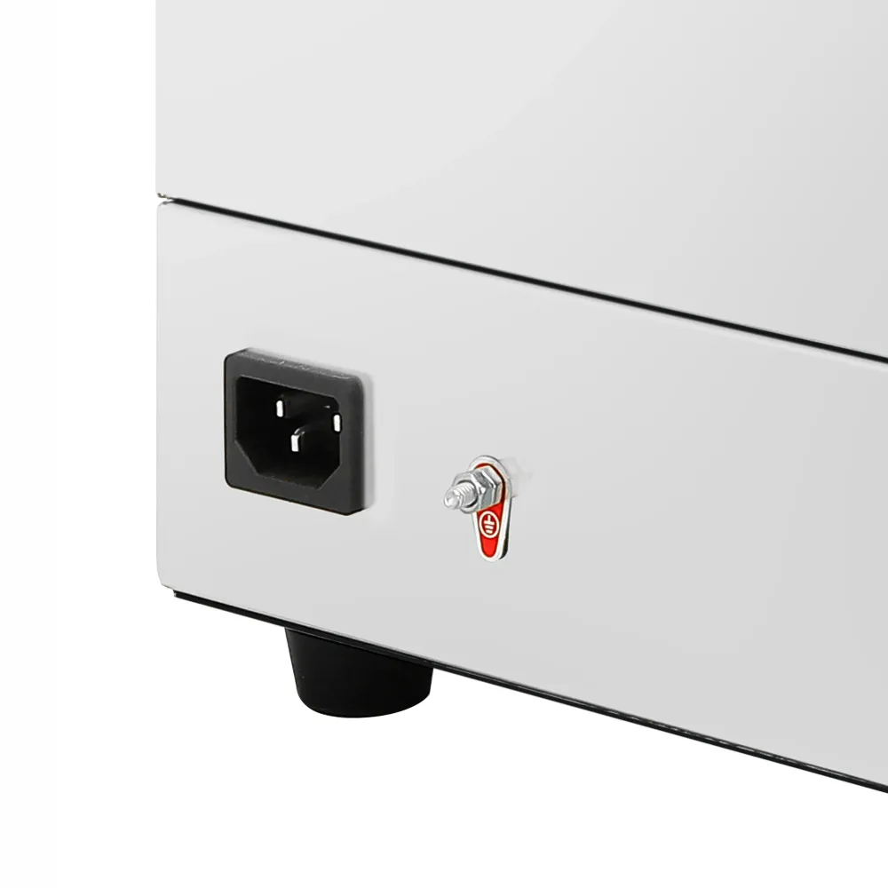 Smørhjul - opvarmet - rustfrit chromed - 500 Watt - GN 1/6 - dybde 100mm