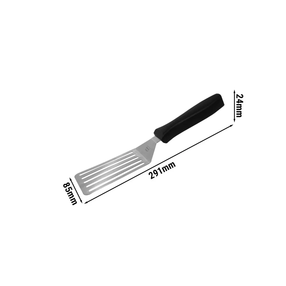 Spatel - 12 x 8,5 cm - skåret med plasthåndtag
