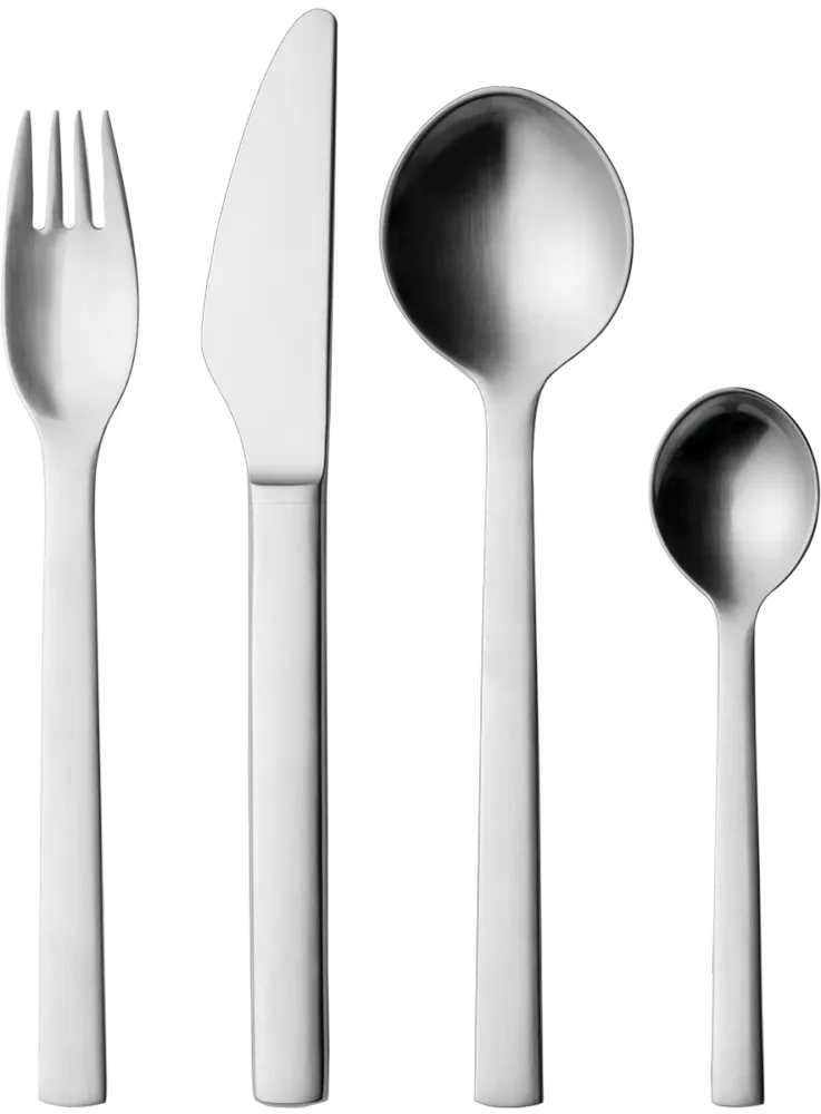 Georg Jensen Unused York Gavesæt - Mat - 4 stk