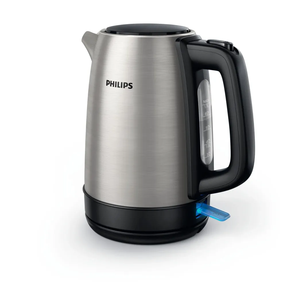 Philips Daily Collection HD9350/91 elkedel 1,7 L 2200 W Charcoal, Rustfrit stål