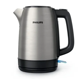 Philips Daily Collection HD9350/91 elkedel 1,7 L 2200 W Charcoal, Rustfrit stål