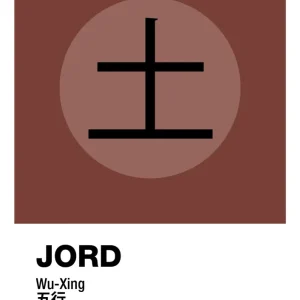 plakat: de fem faser - jord - ruby pepper 60