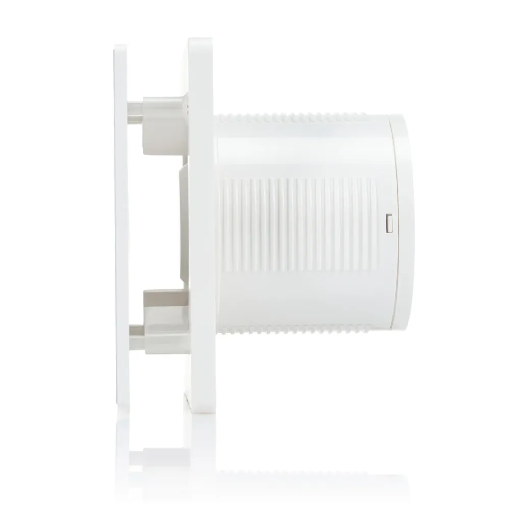STERR BFS100H - 100 mm Badeværelsesventilator, med fugtighedssensor, 90 m³/h, Snow
