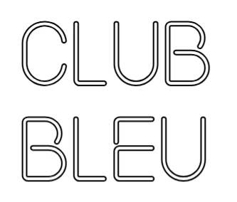 Custom Neon: CLUB BLEU