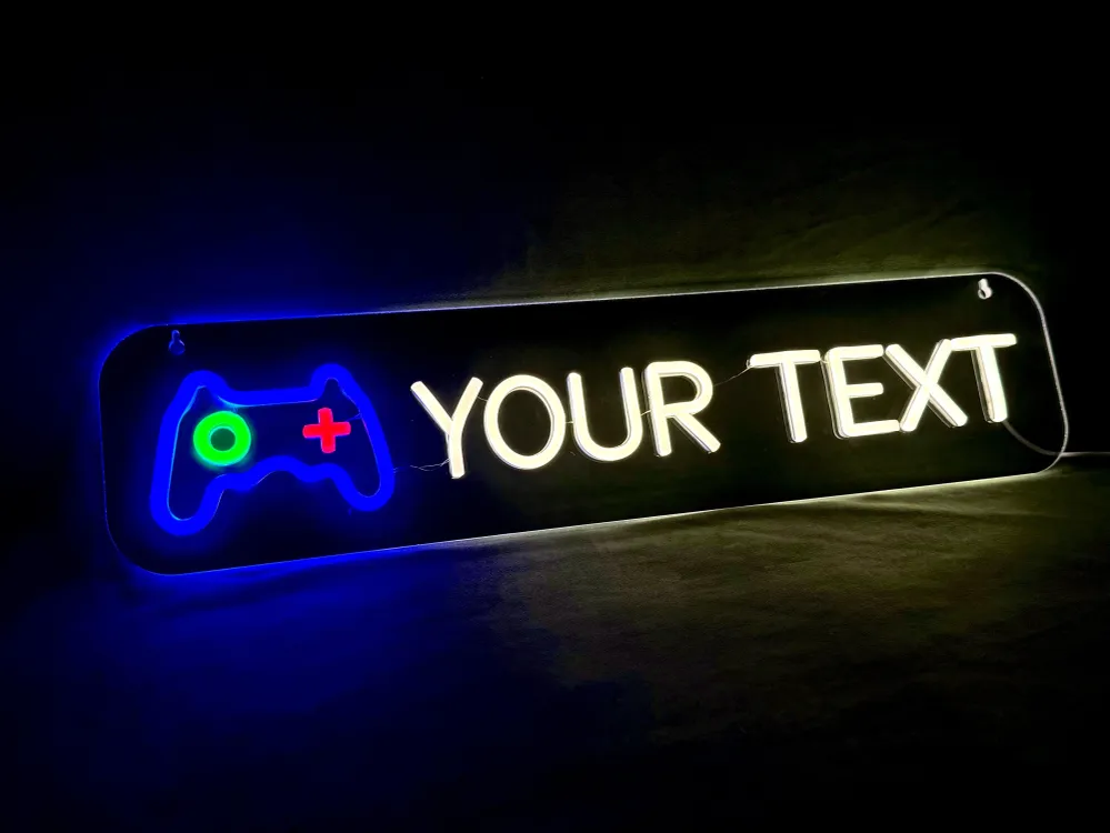 Custom Neon Gamer