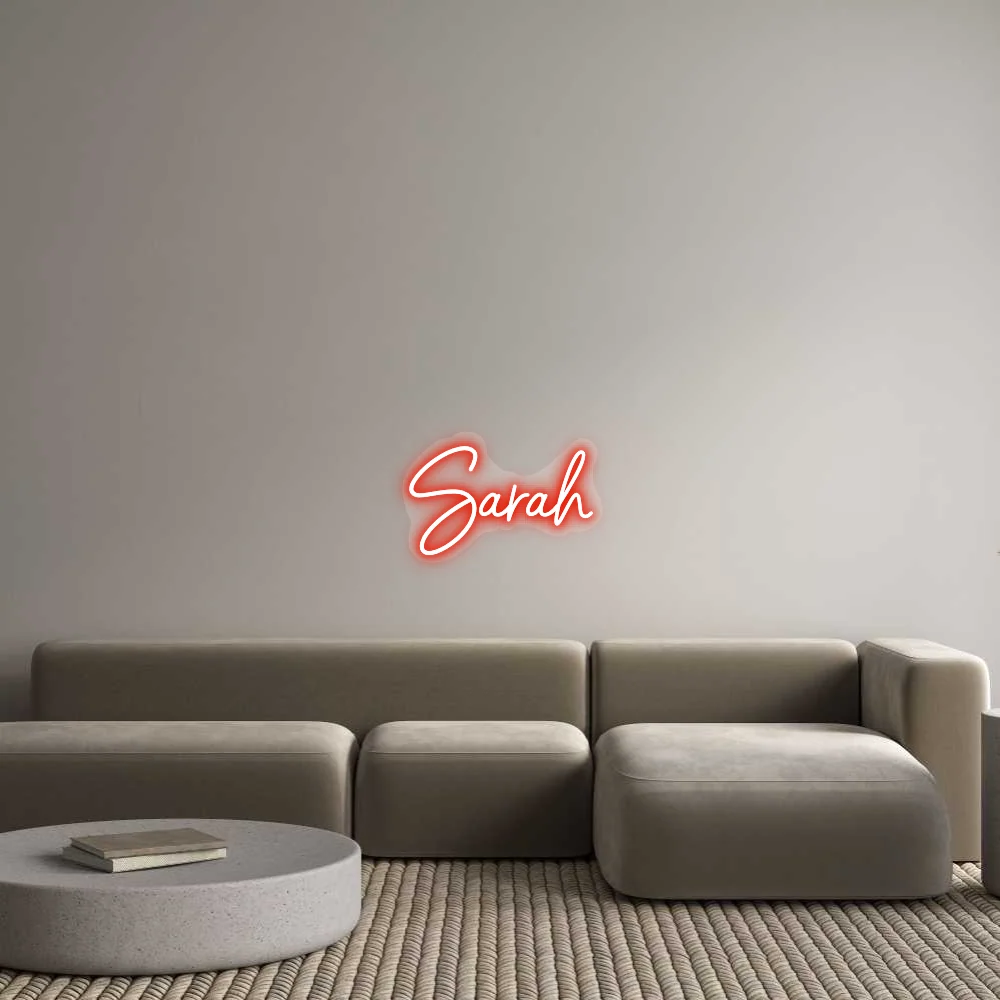 Custom Neon: Sarah