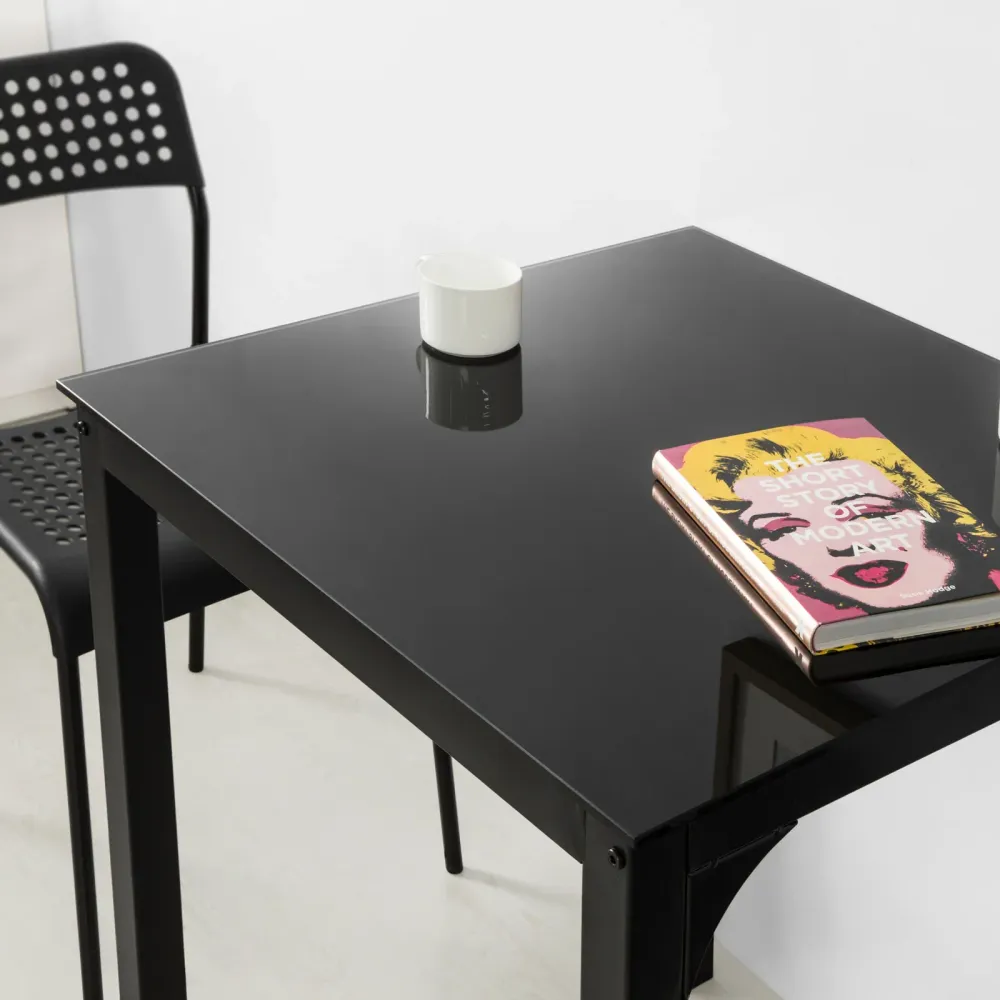 Enkelt og robust spisebord, onyx | Heat Resistant |