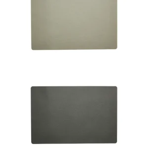 Dacore - Dækkeserviet PU soft 30x45 cm - lys grå/koks vendbar