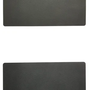 Dacore - Dækkeserviet PU soft 30x45 cm - mellem grå/sort vendbar