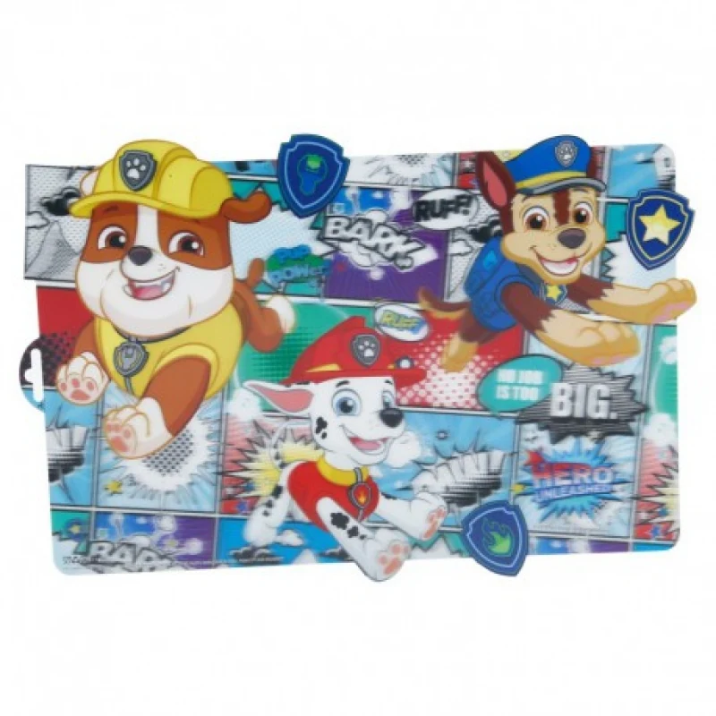 Dækkeserviet med paw patrol