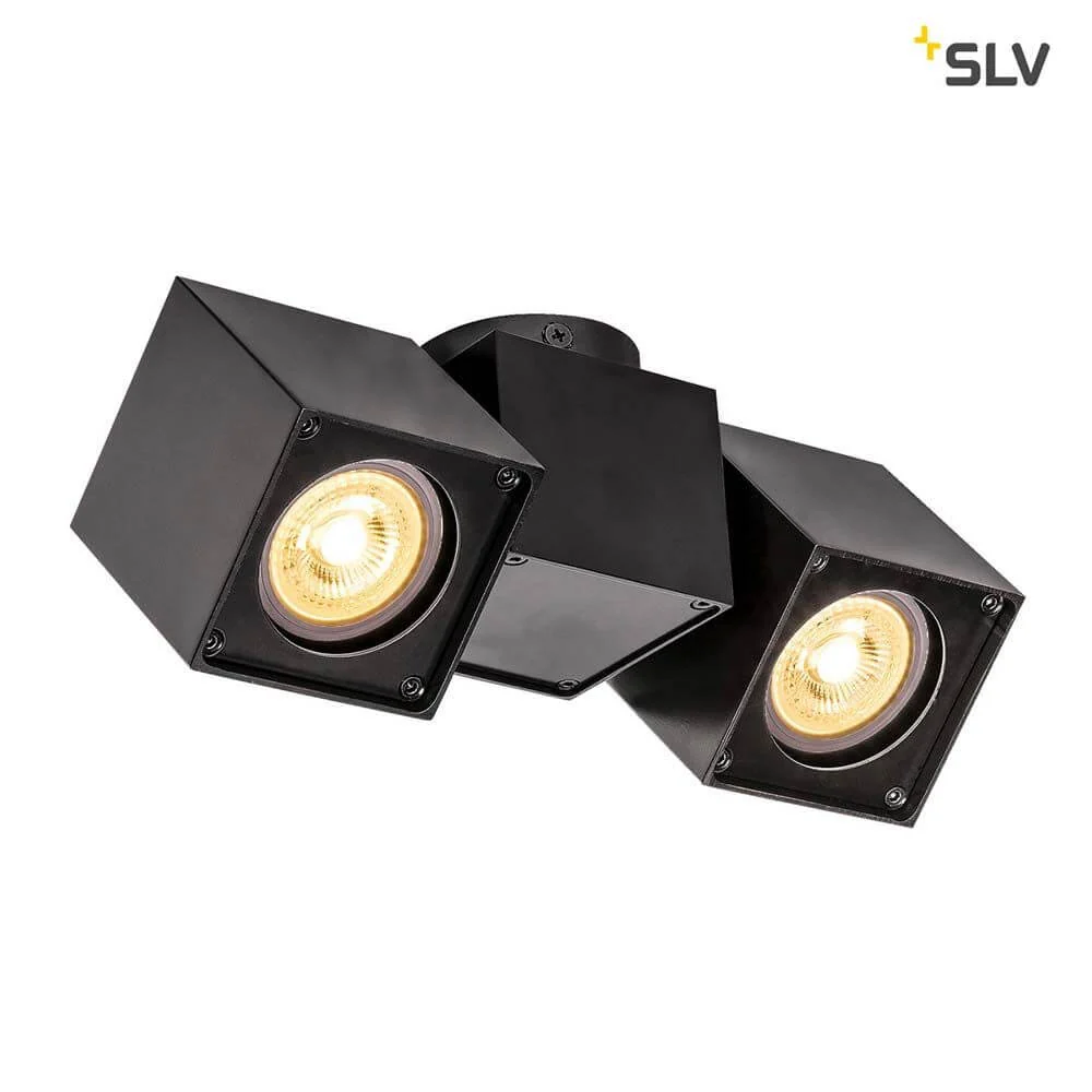 Altra terning op ad bakke lampe dobbelt qpar51 sort