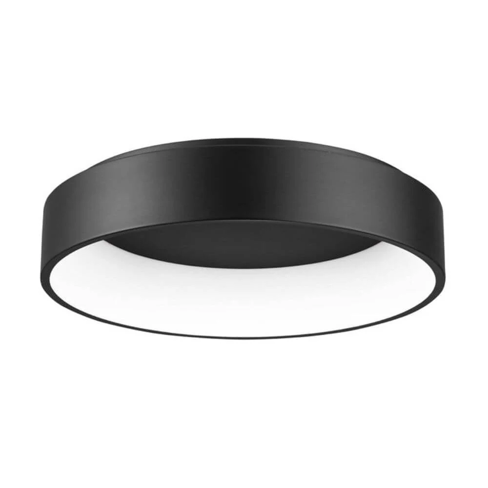 LED loftslamp Rando Ø 60 cm 2520lm, 3000K sort
