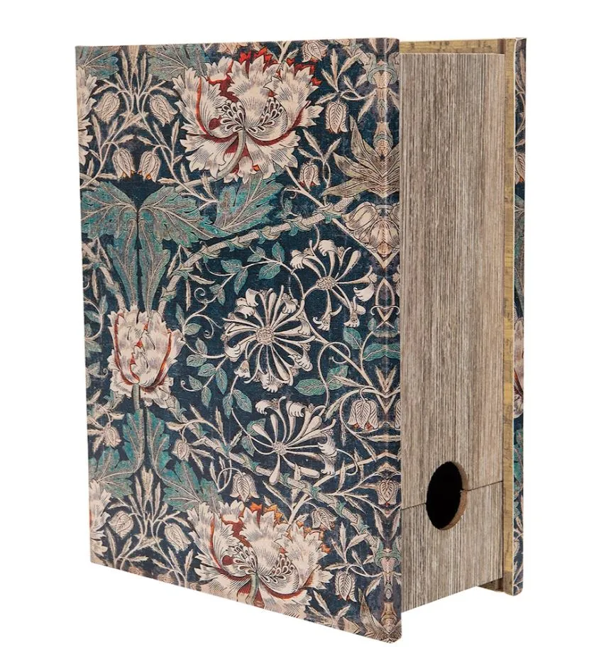 Dekoration Bogæske Bag Box Honningtulipan 23x11x30cm