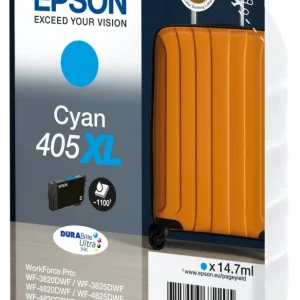 Epson 405XL DURABrite Ultra Ink blækpatron 1 stk Fabrik Højt (XL) udbytte Blå