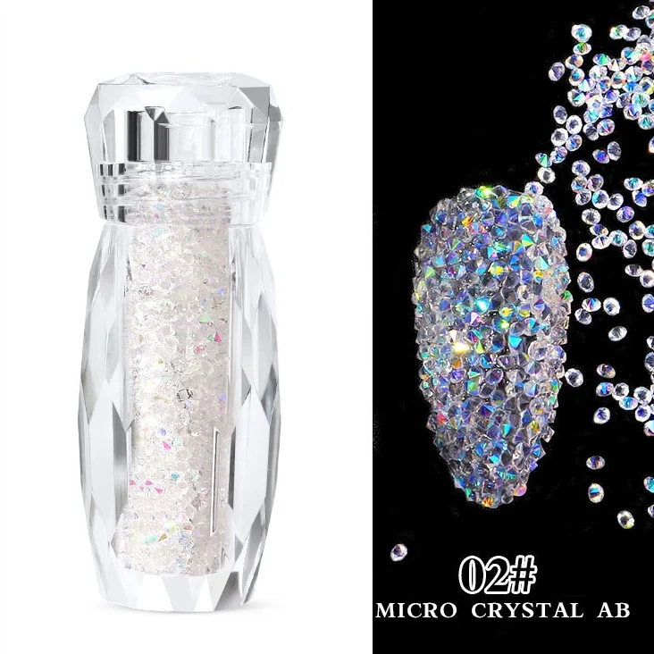 Mikro diamant rhinsten #2 CRISTAL AB