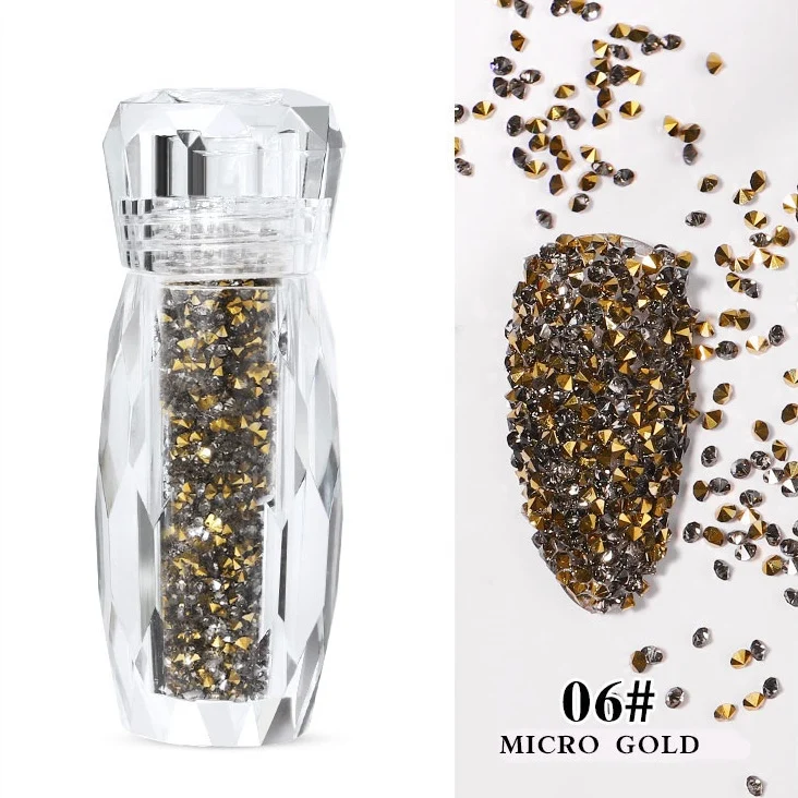 Mikro Diamant Rhinsten #6 GULD