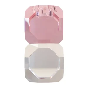 Sky Lysetage Stacked - Pink/Klar