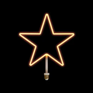 Stjerne LED pære 305x360mm