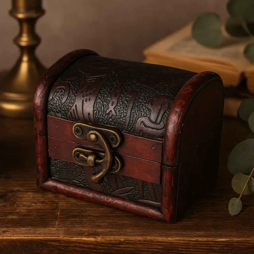 Smykkeskrin Medium Kolonial Egypten Præget