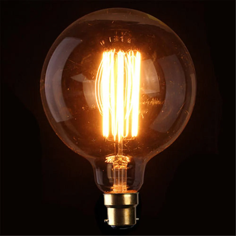Pære e27 40 watt varm hvid vintage glødelampe ~ 1016