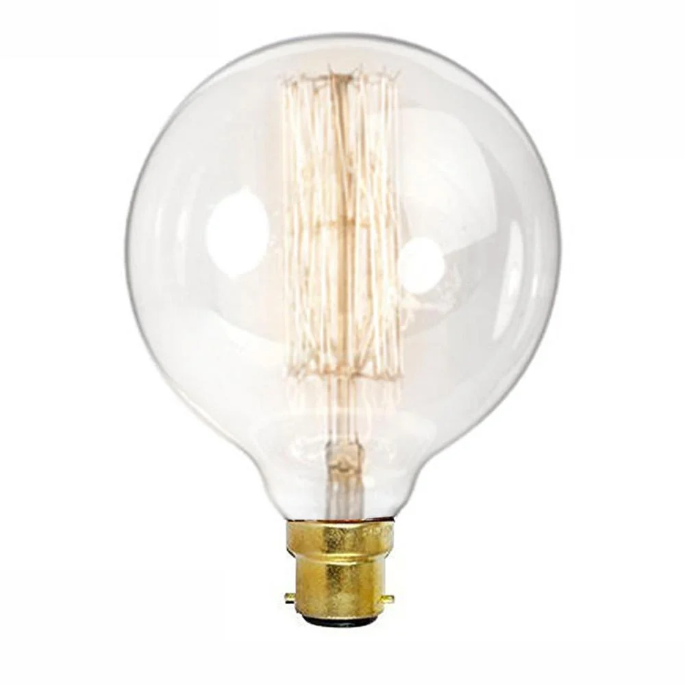 Pære e27 40 watt varm hvid vintage glødelampe ~ 1016
