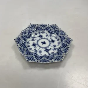 Royal Copenhagen Musselmalet Helblonde Tallerken No. 1144