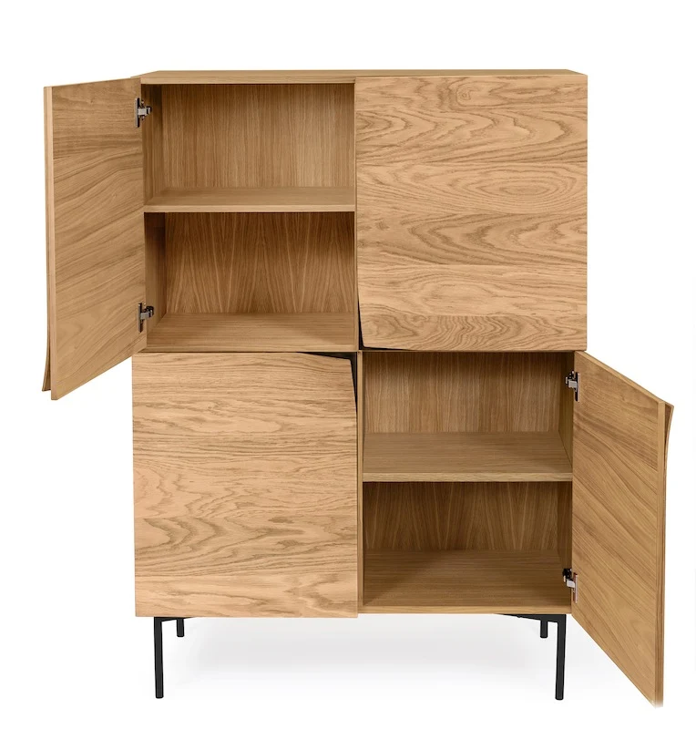 Flop højskænk 100x48x140 cm Woodman Flere varianter