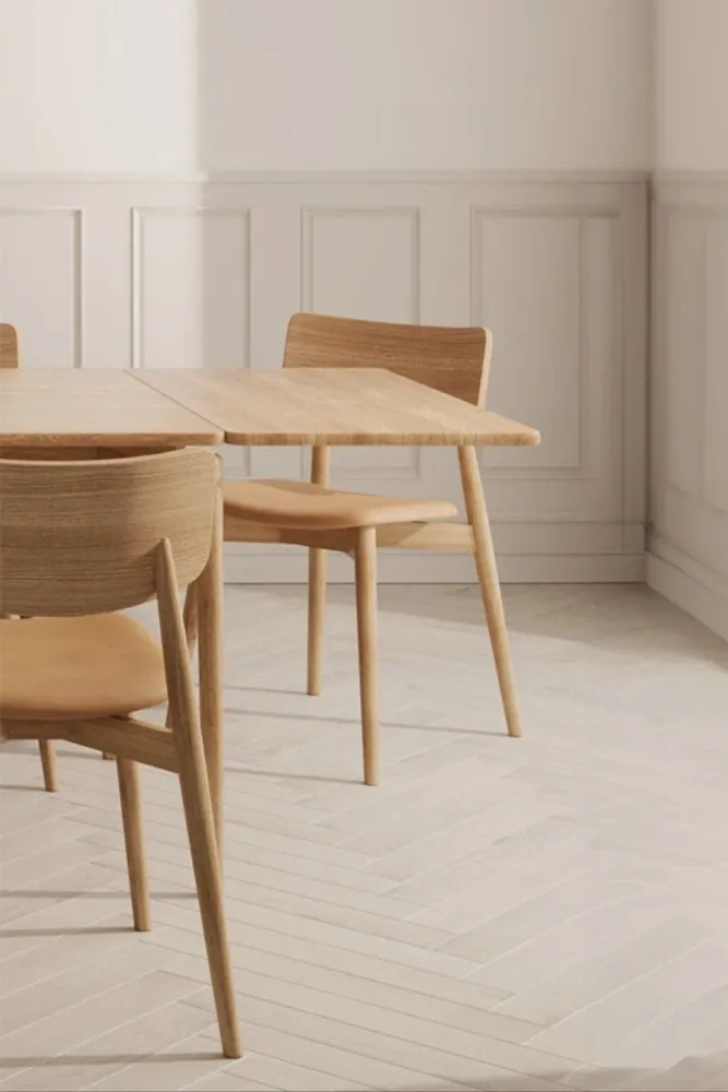 PURE Dining Table Length 85 Oak