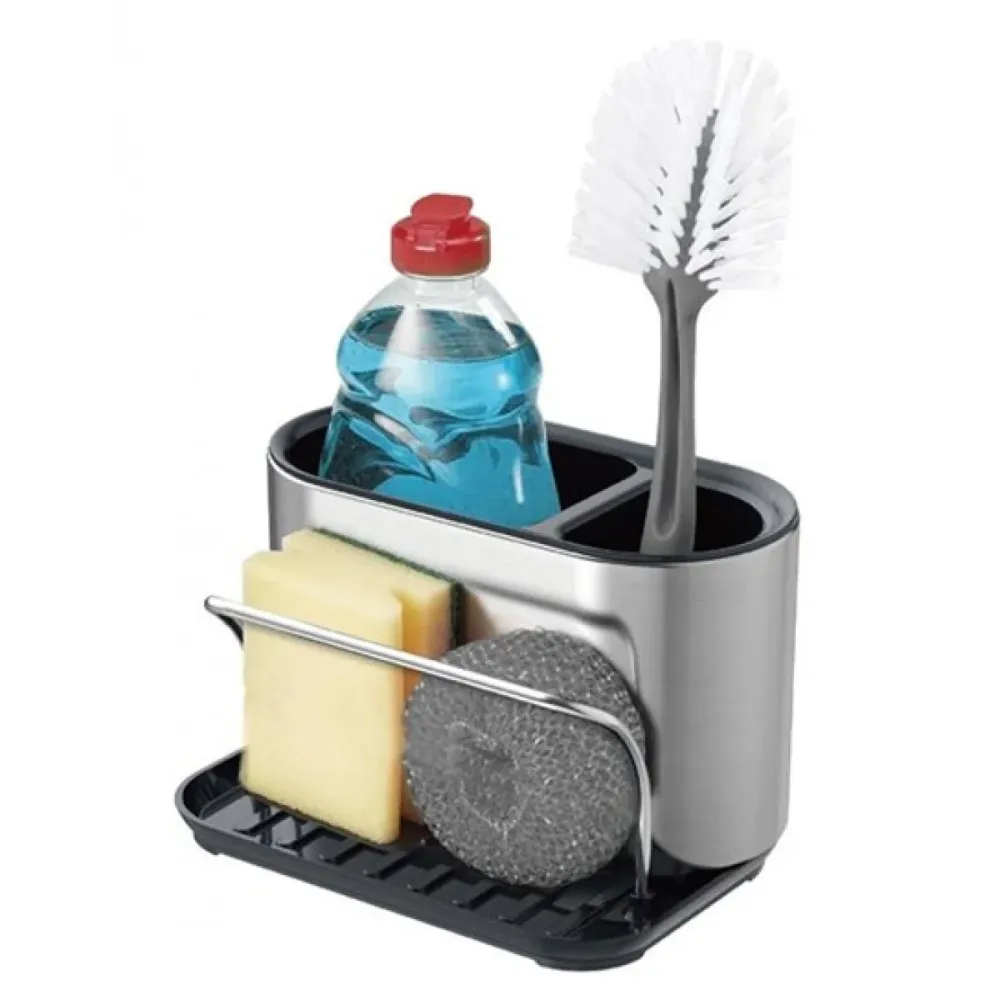 Conzept Home holder til opvask rustfrit stål/plast 18x13x12,3 cm