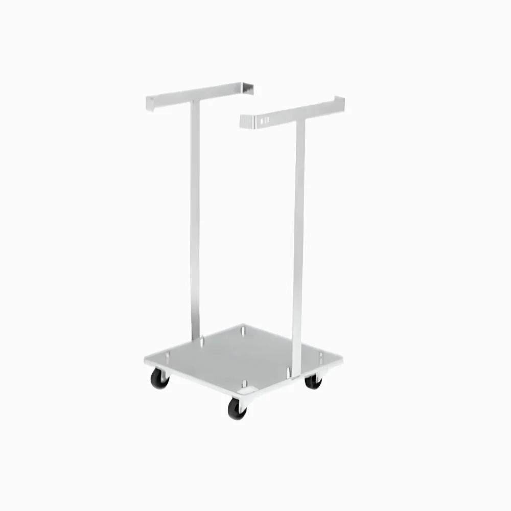 Galvaniseret affaldsstativ, 450x380x900, 125ltr, 3030-E
