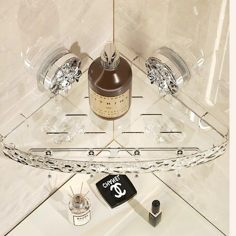 GlideHold® StorageRack: Luksuriøs No-Drill Arrangør Opbevaring Rack Graa