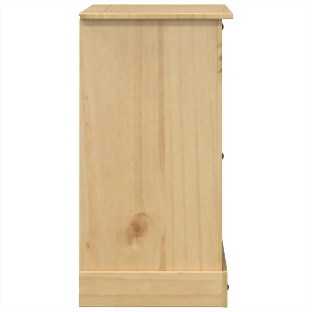 Kommode Corona 112X48X91 Cm Massivt Fyrretræ