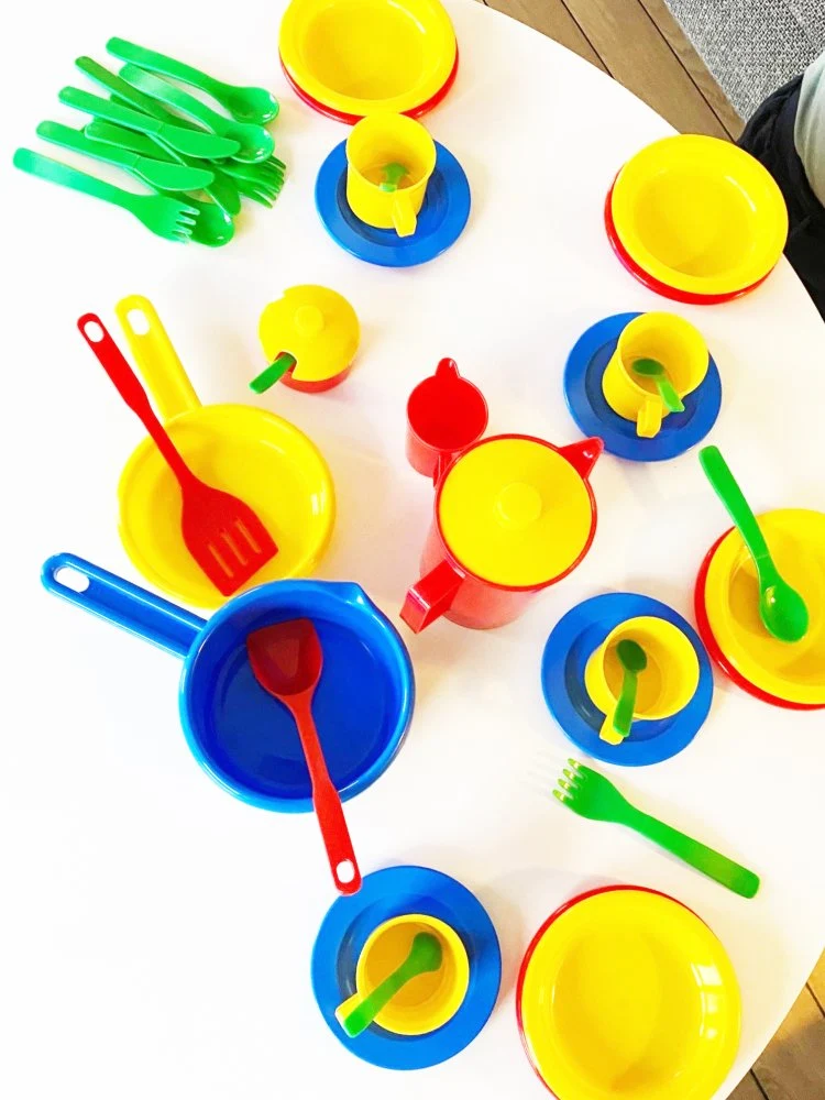 Dantoy - Spisesæt i plast – 42 dele
