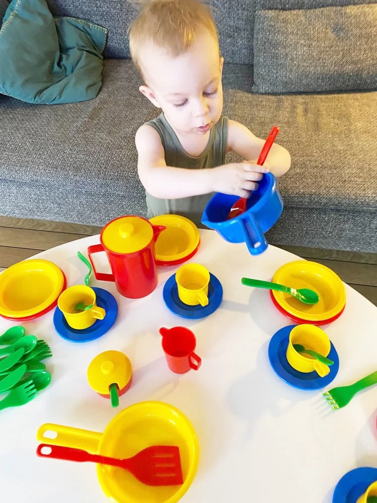 Dantoy - Spisesæt i plast – 42 dele